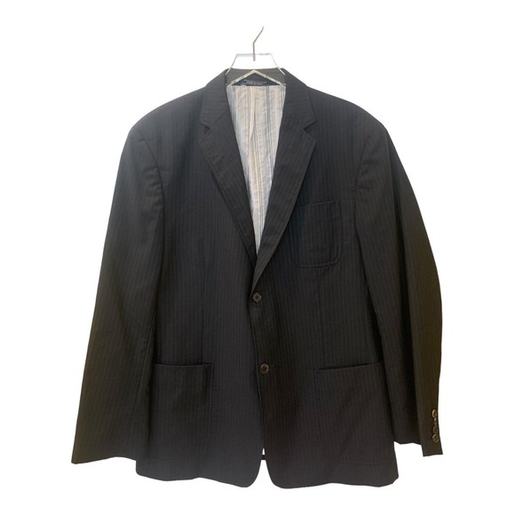 Billy Reid Other - BILLY REID ITALY MENS SPORT COAT BLAZER SUIT JACKET SZ 46R STRIPED WOOL